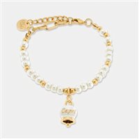 Pulsera Bysimon Mujer in Acero Perla 3572947